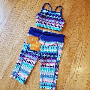 NWT Gymboree Gymgo 2 Piece Athletic Wear 2T XXS